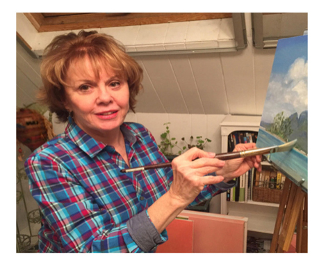 Doris-at-Easel